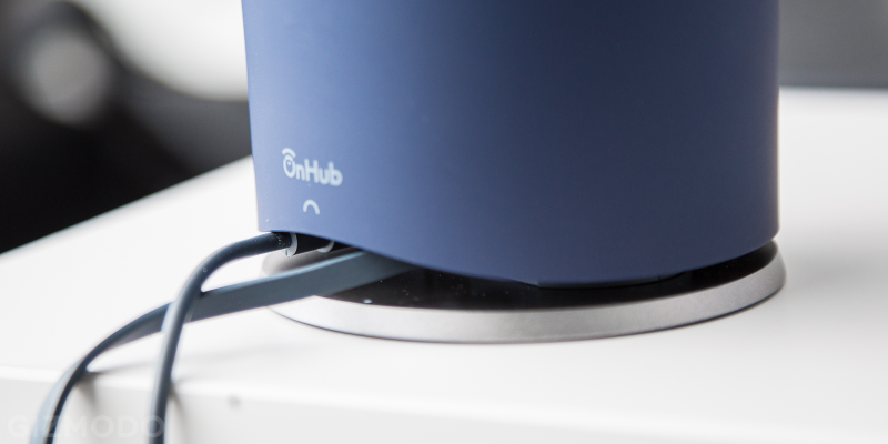 Illustration for article titled Google OnHub Review: Your Router Sucks, But Do You Trust Google?